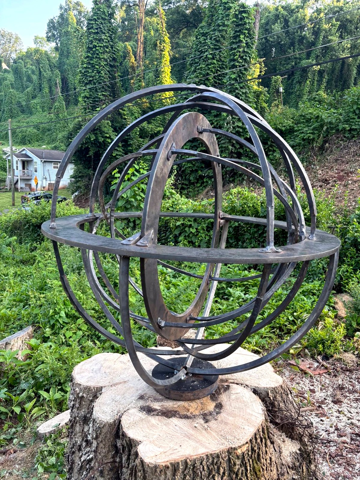 First Sculpture Unveiling: Revelator by Wilson Browning