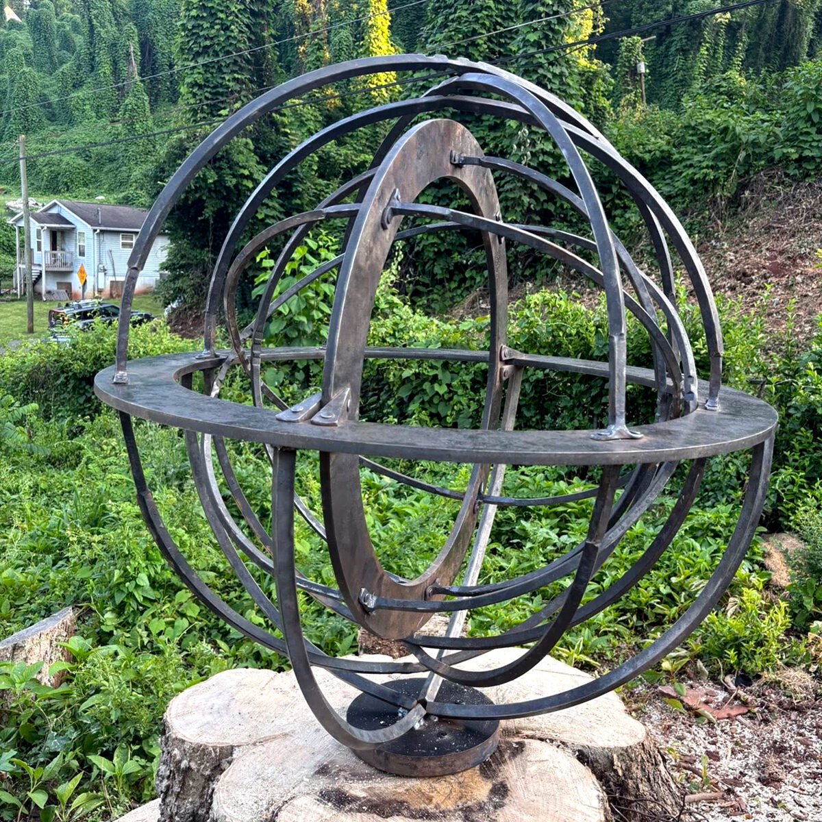 Revelator metal sculpture by Wilson Browning